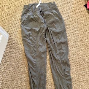 Size 8 Lululemon dance studio joggers in gray